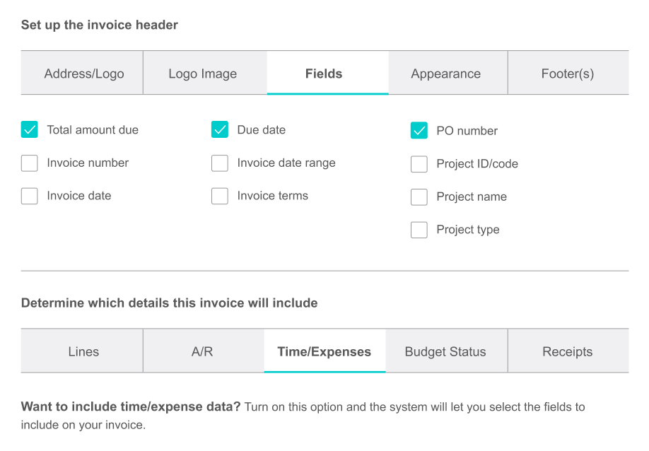 Simplify your invoicing process.