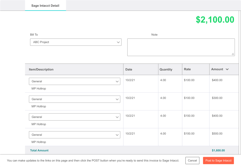 Streamline invoicing and payments.