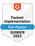 G2 Fastest Implementation in PSA software