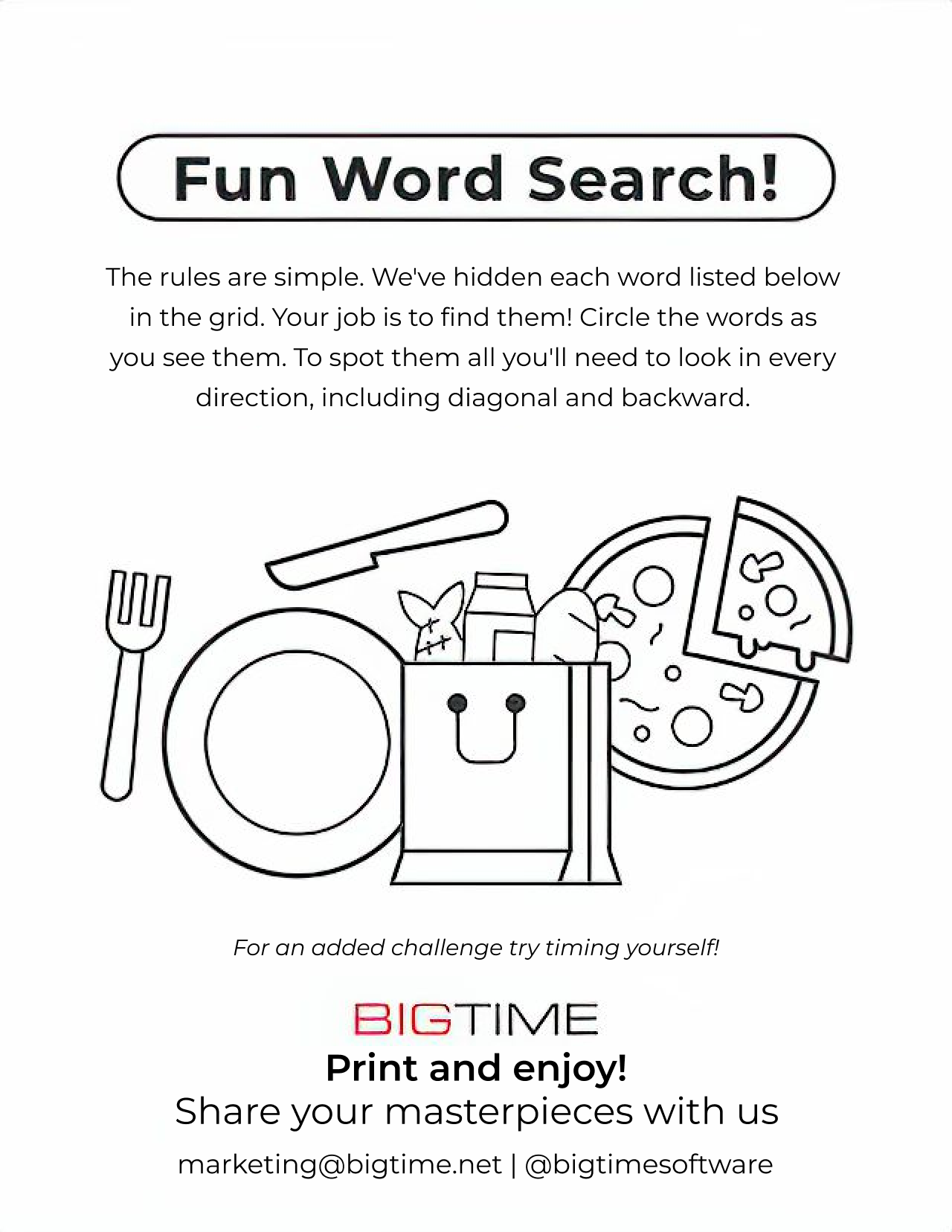 BigTime Word Search