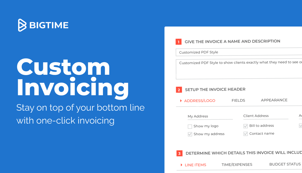Invoicing Feature Sheet