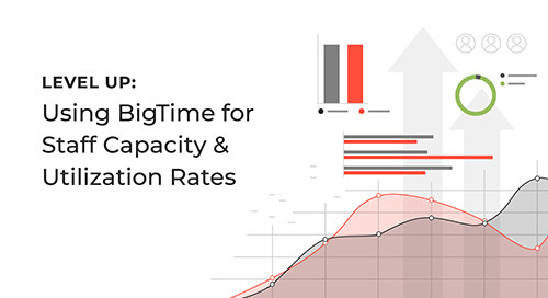 Using BigTime for Staff Capacity & Utilization Rates
