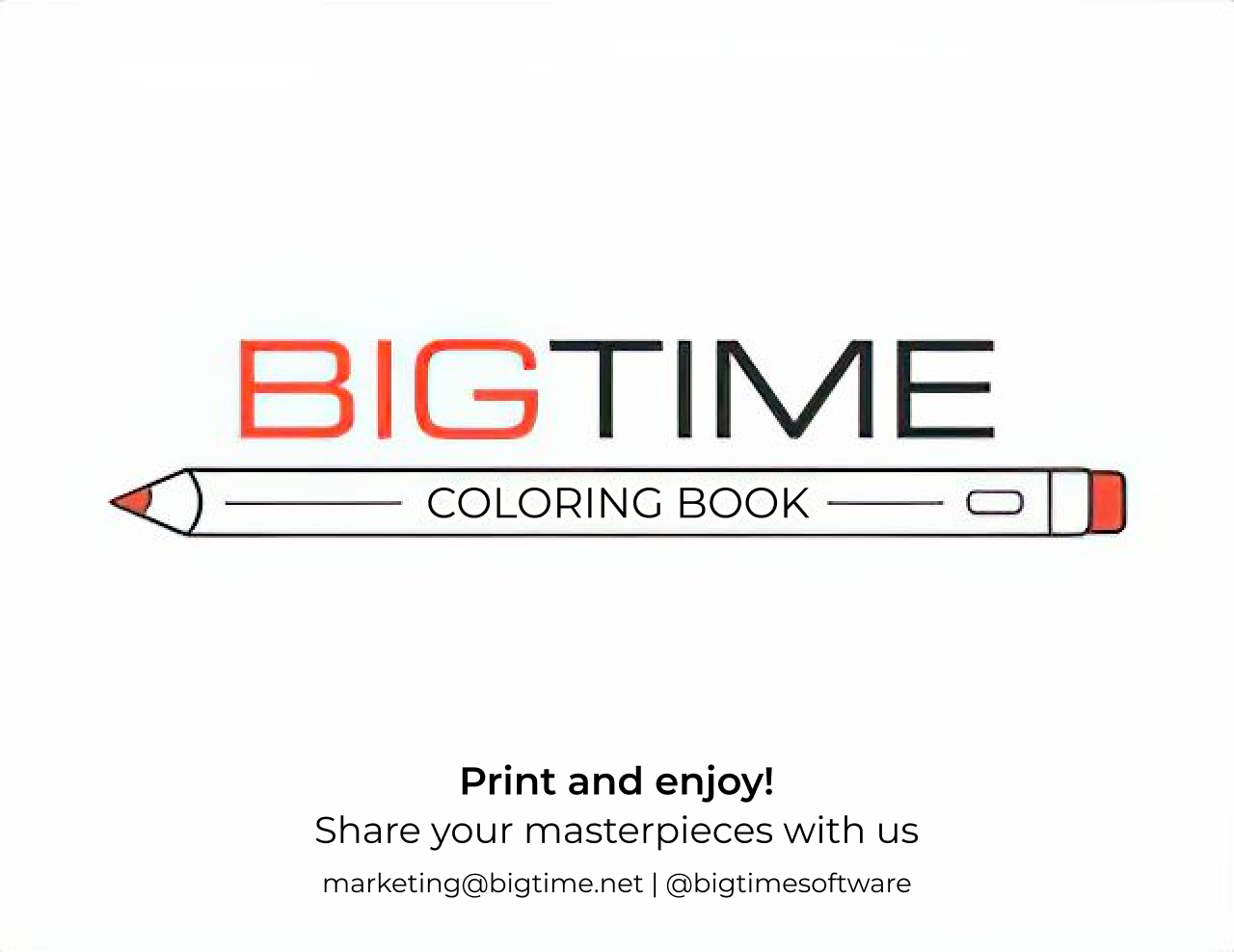 BigTime Coloring Book