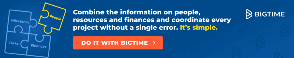 Cut the time spent on administrative tasks with perfect project coordination in BigTime
