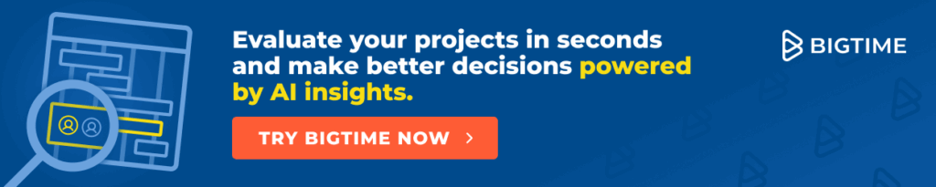 Project evaluation is simple with BigTime