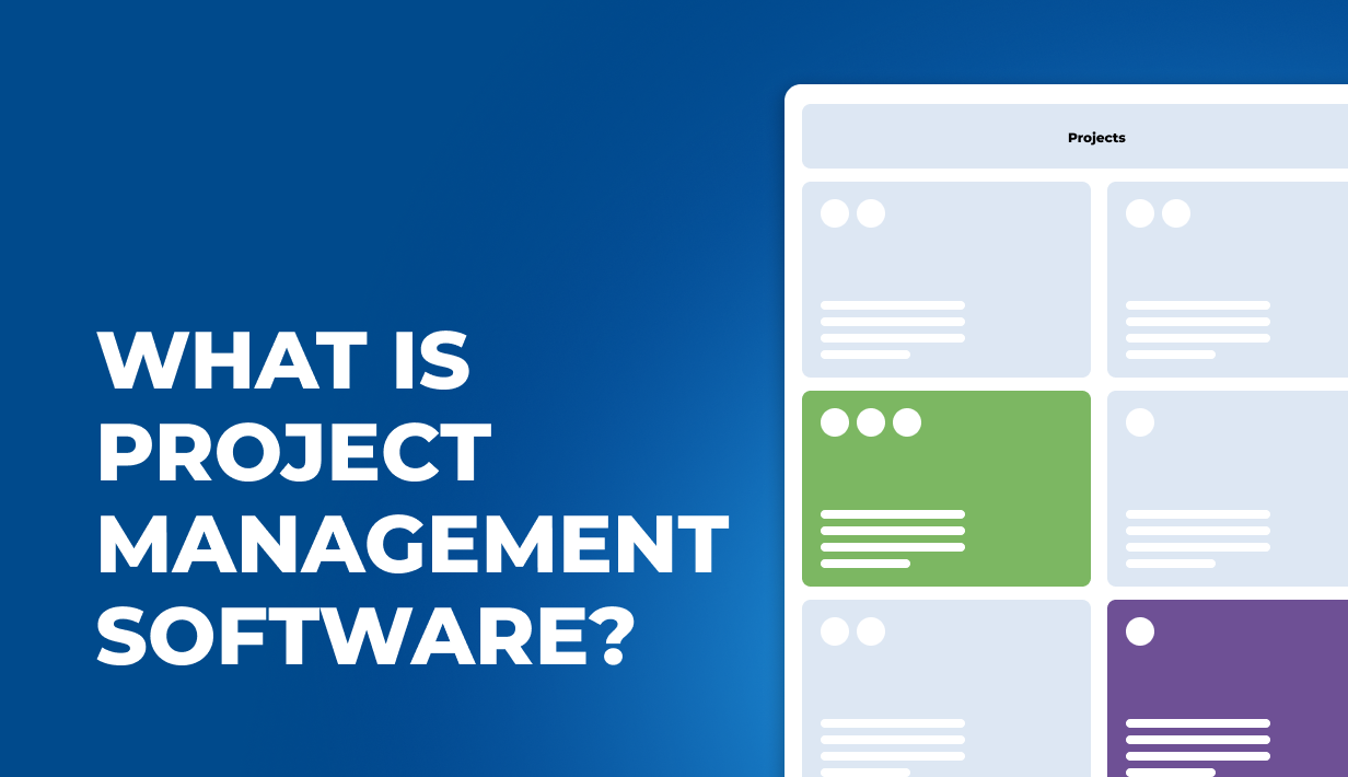 What is project management software?