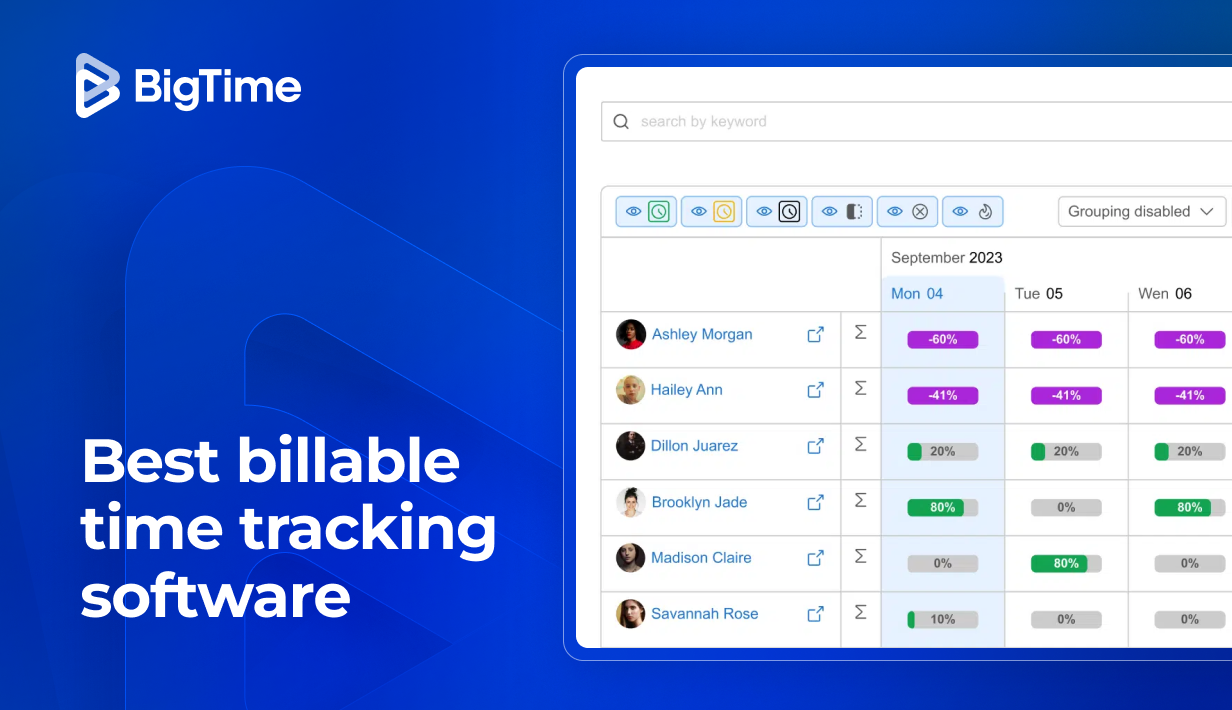 Best billable time tracking software