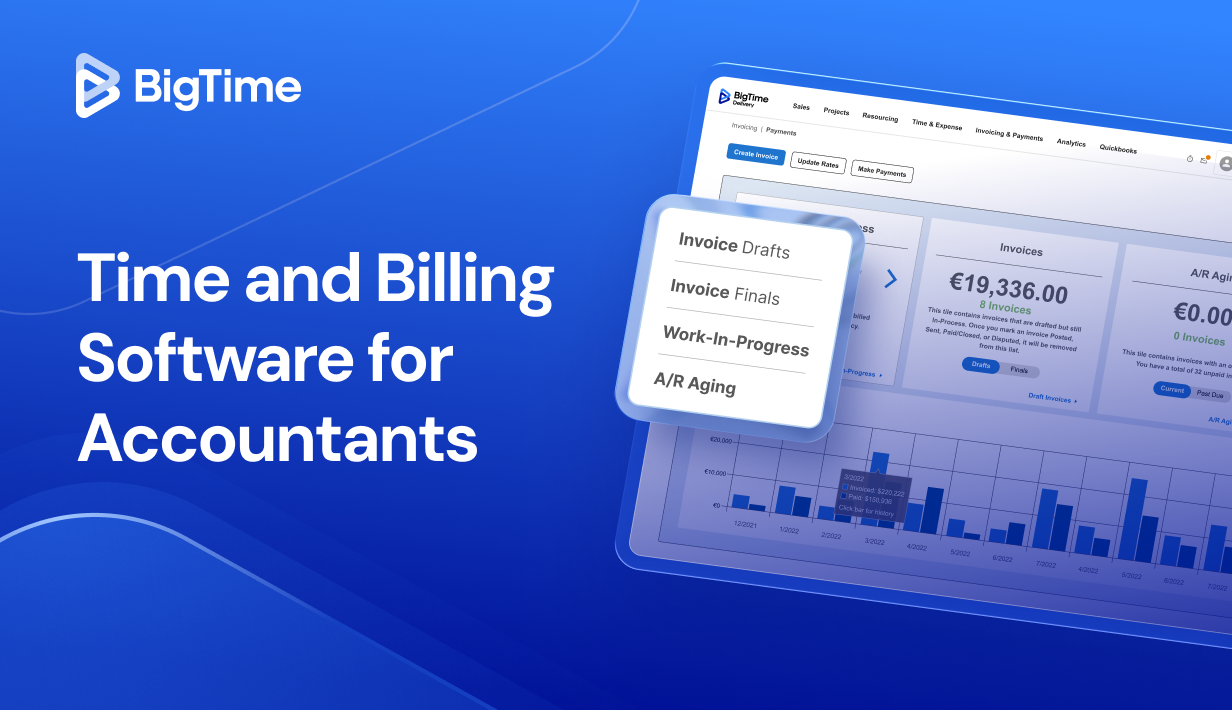 Time and billing software for accountants