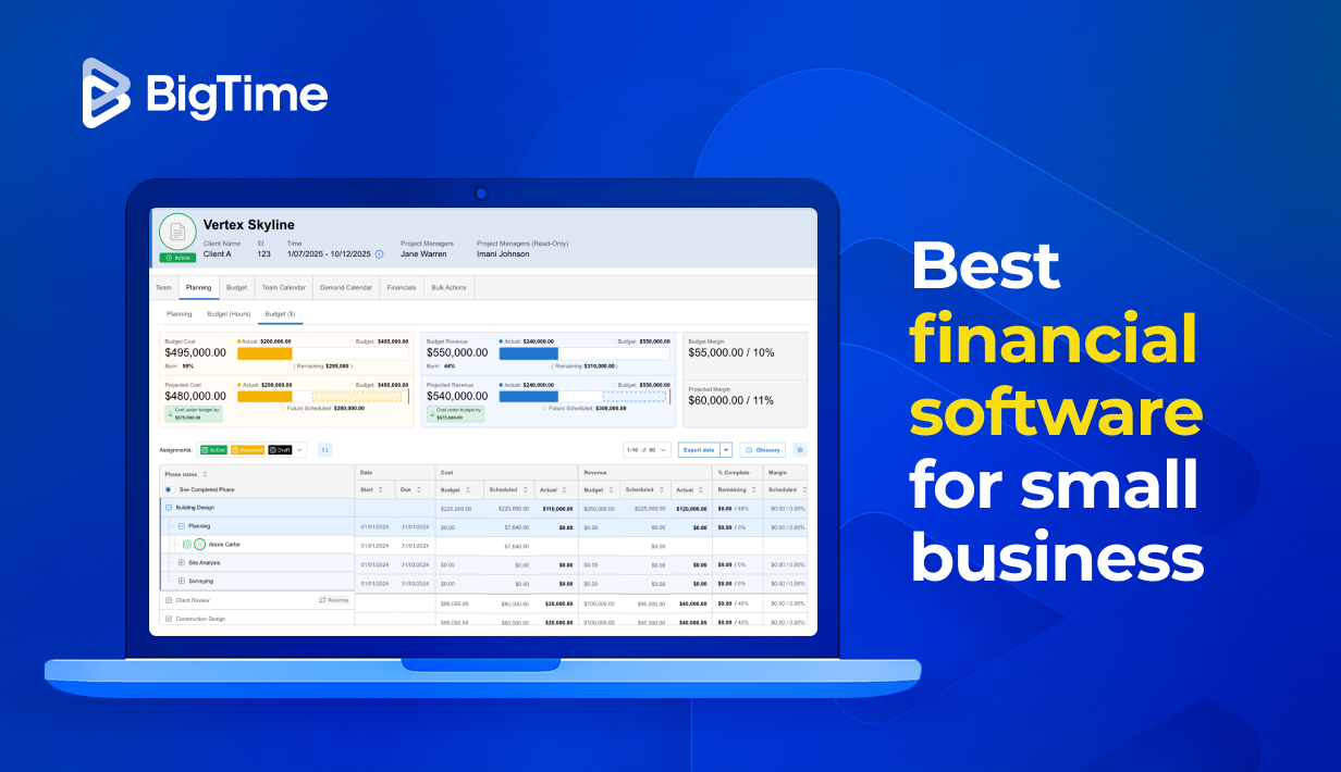 Best financial software for small business