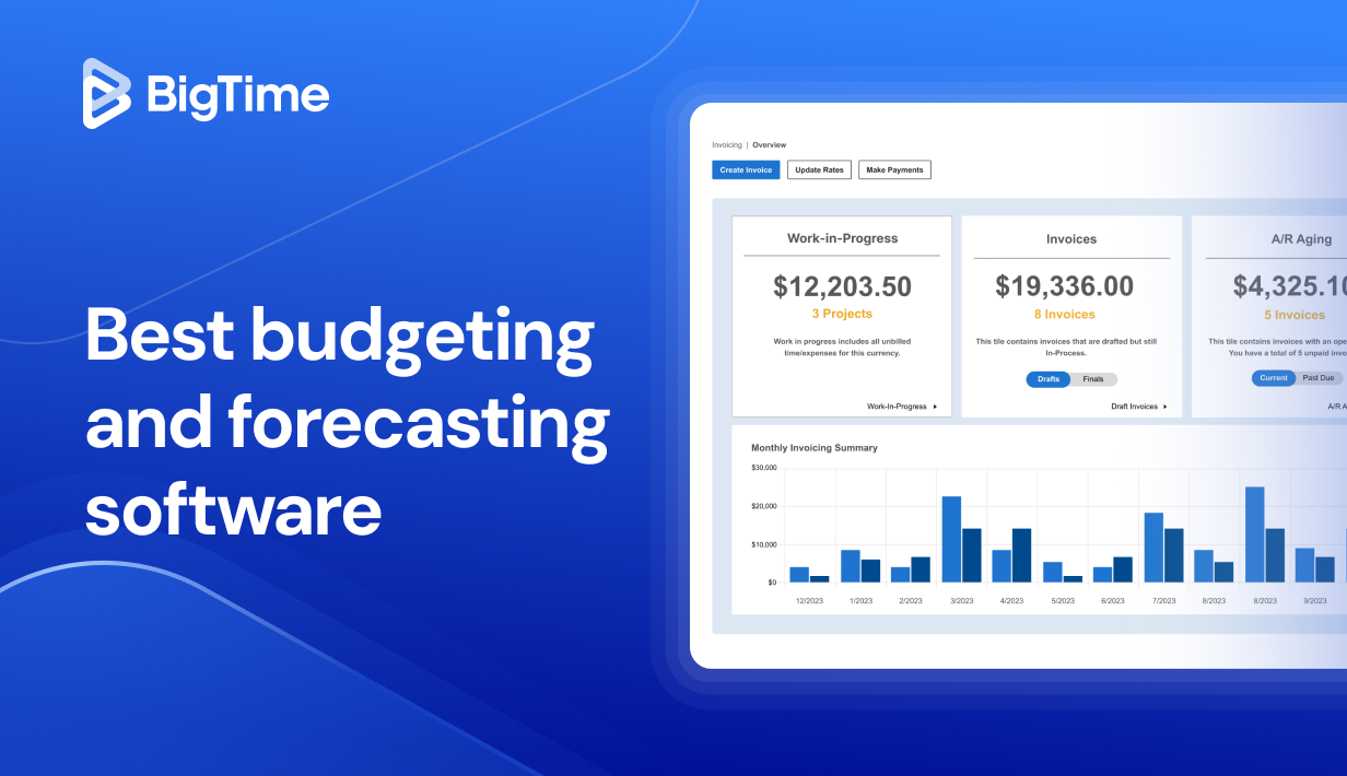 Best budgeting and forecasting software