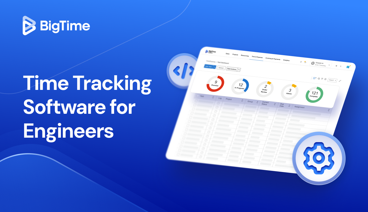 Engineering time tracking software