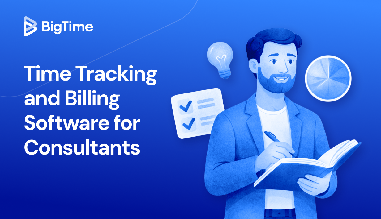 Time tracking and billing software for consultants