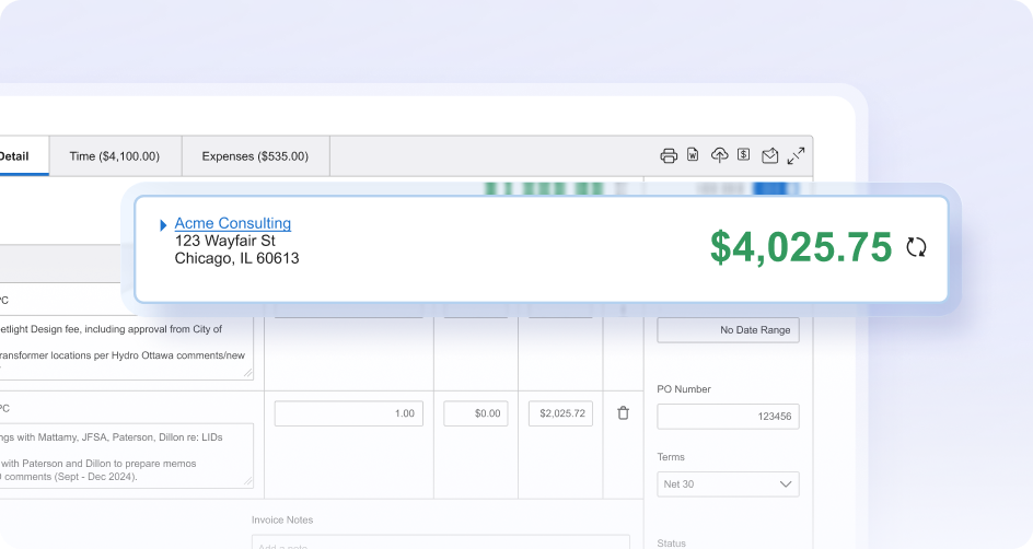 Professional Invoices In Minutes