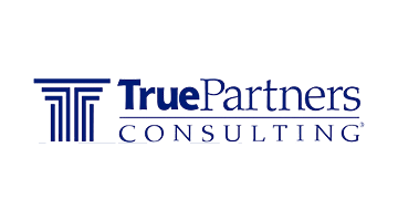 Truepartners Logo Darkblue Framed